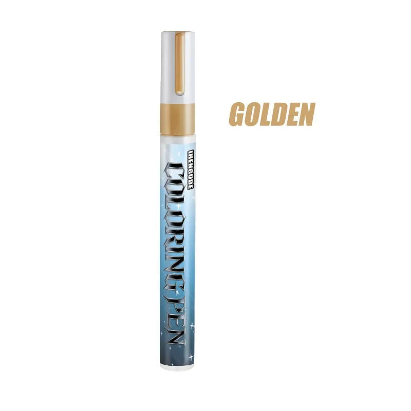 Gold Tombstone Inscription Pen – Waterproof & Fade-Resistant