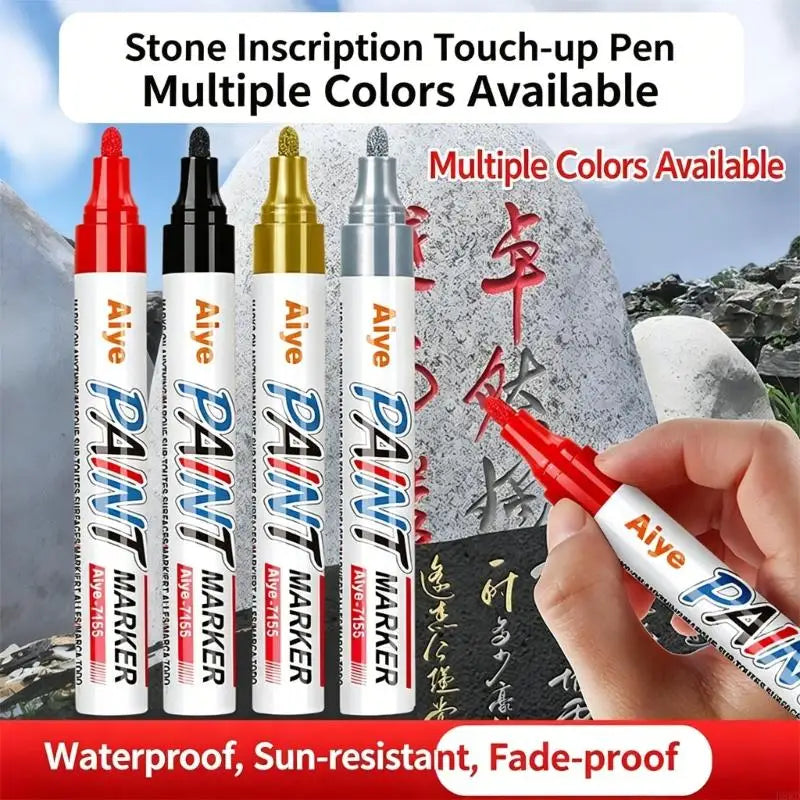 Oil-Based Paint Markers for Headstones & Granite – 8-Color Set