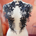 Polyester Embroidery Flower Patch – Floral Garment Appliqué