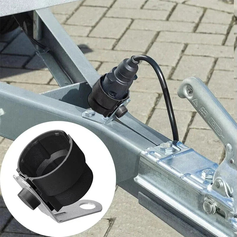 Universal Weatherproof Trailer Plug Holder 7–13 Pin Connector