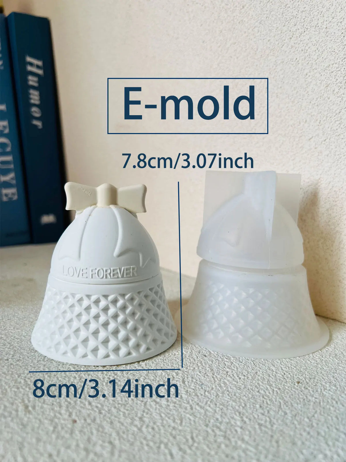 Silicone Candle Mold – Bubble Jar, Donut & Concrete Vessel