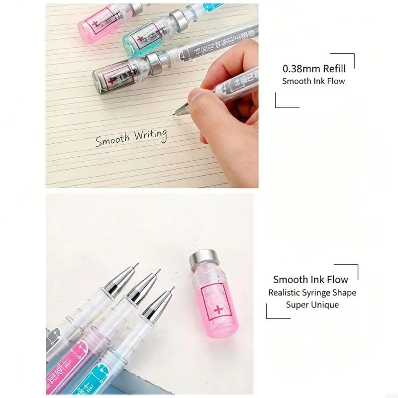 Injector Gel Pens 0.38mm | Nurse Gift & Healthcare Novelty Pens