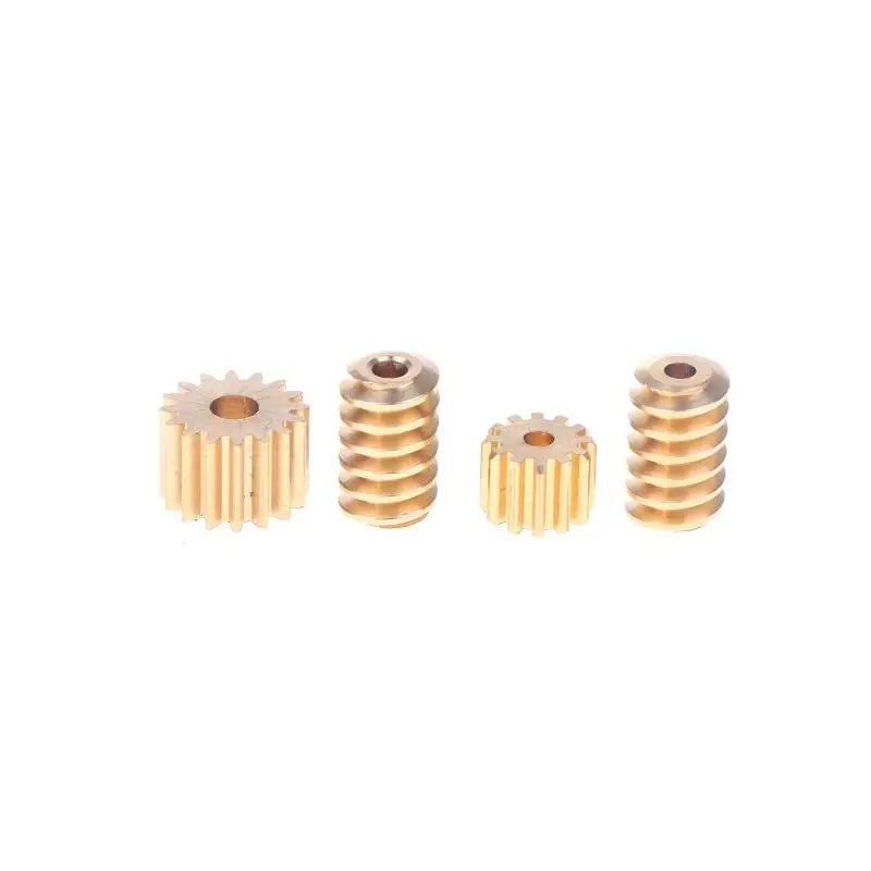 0.5M Copper Worm Gear Drive Set – 12–32 Teeth DIY Model Kit