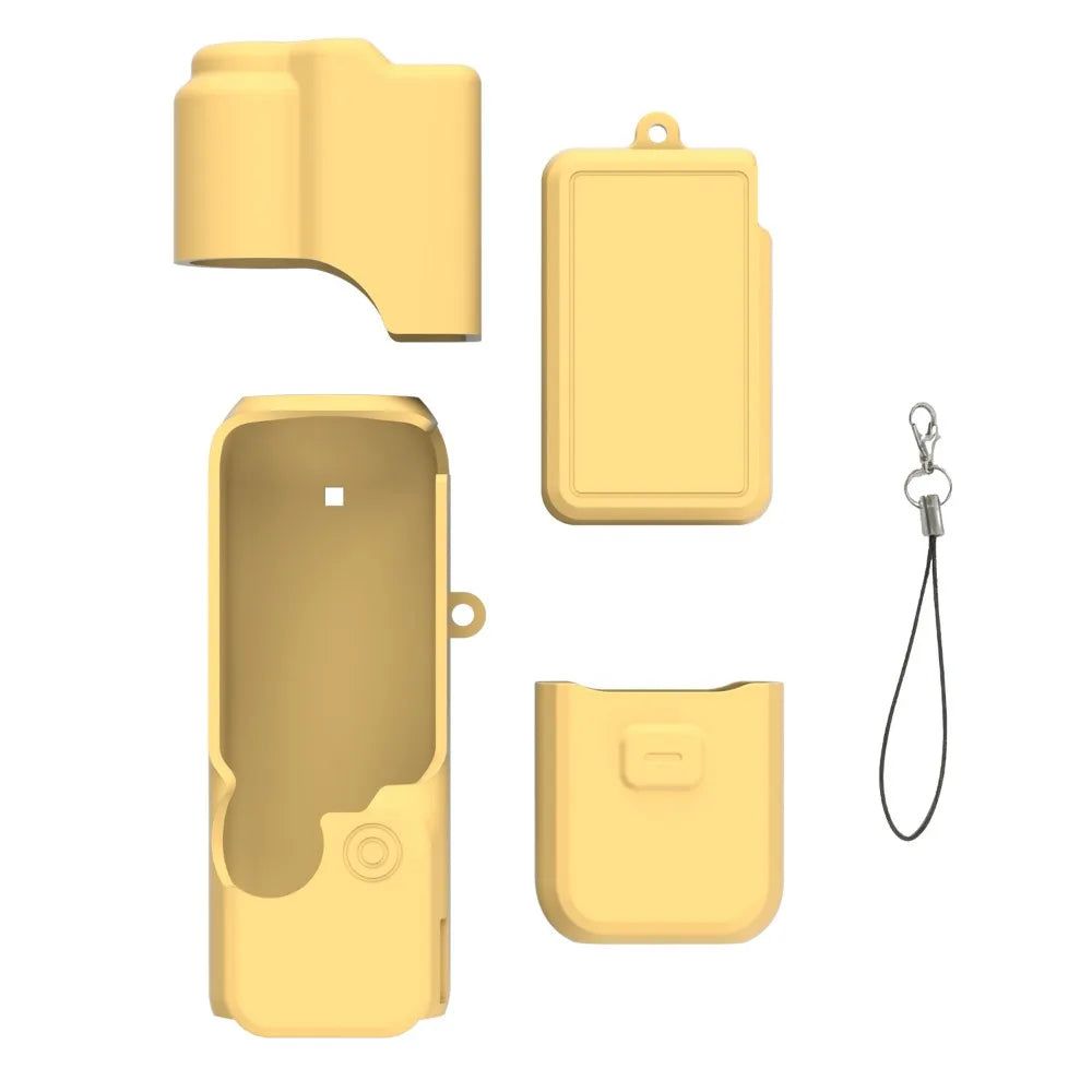 Silicone Protective Case for DJI Osmo Pocket 4 – Lens Cover