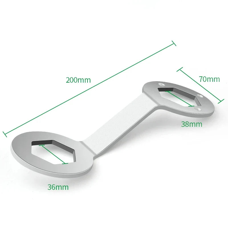 Washing Machine Clutch Wrench 36/38mm Double-Ended Spanner