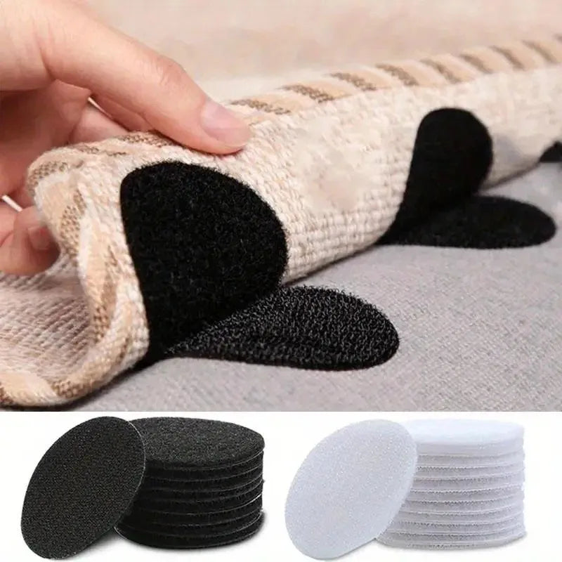 Double-Sided Hook & Loop Carpet Fixing Tape – Anti-Slip Mat