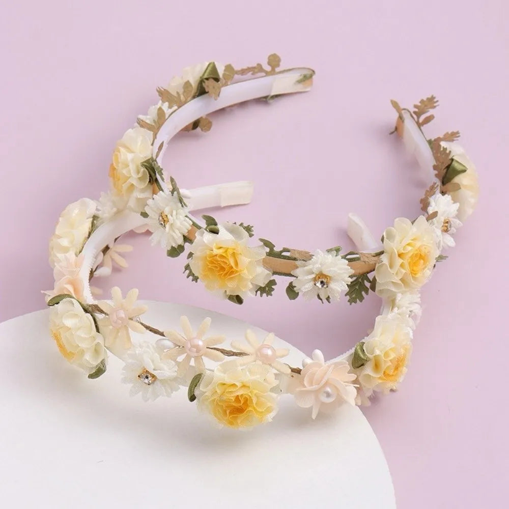 3D Floral Baby Headband – Non-Slip Toddler Hair Hoop