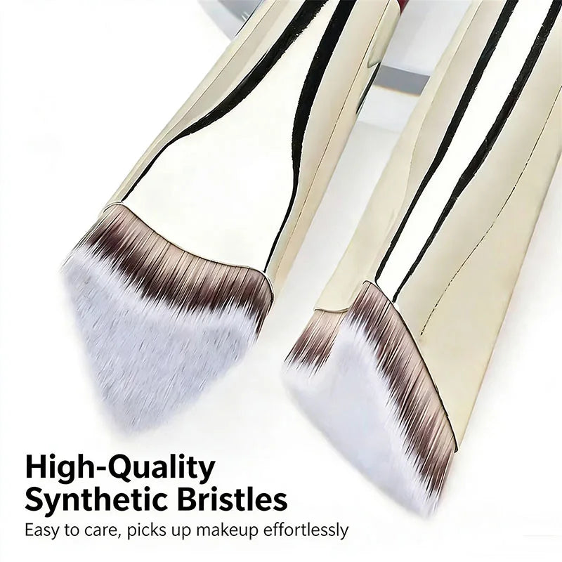 Heart Shaped Angled Foundation & Concealer Brush
