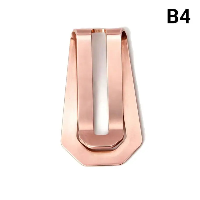 Stainless Steel Slim Money Clip & Card Holder | JETTING
