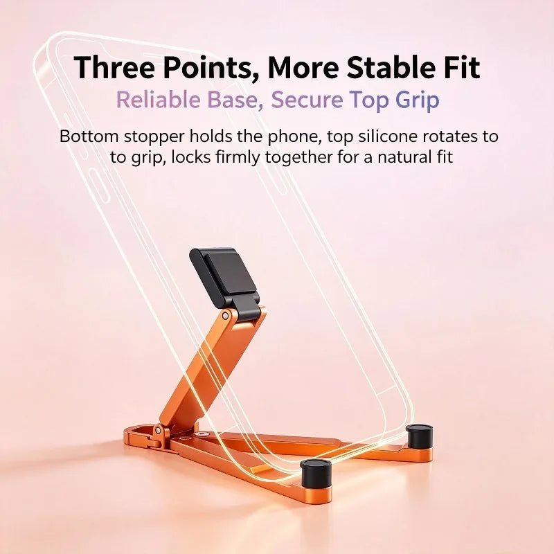 Mini Foldable Keychain Phone Stand | Multi-Angle Adjustable