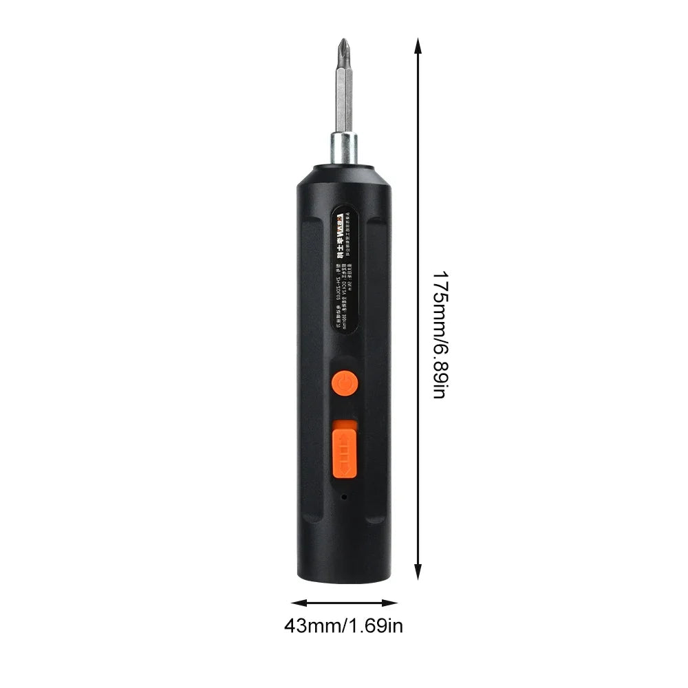 Aideepen M3 USB Electric Screwdriver – Mini Cordless Tool