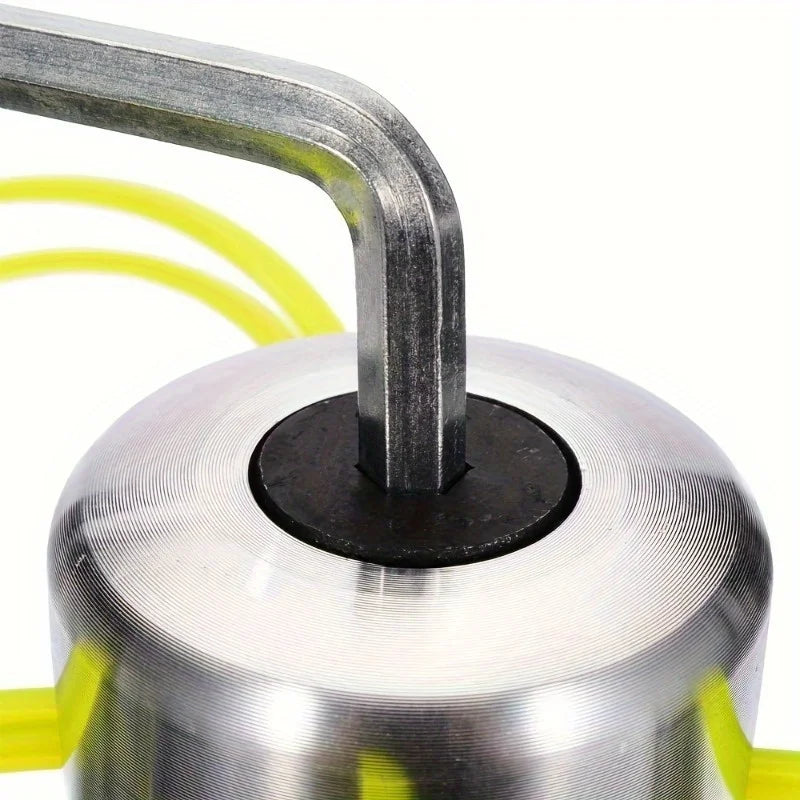 Aluminum 4-Line Grass Trimmer Head – Brush Cutter Replacement