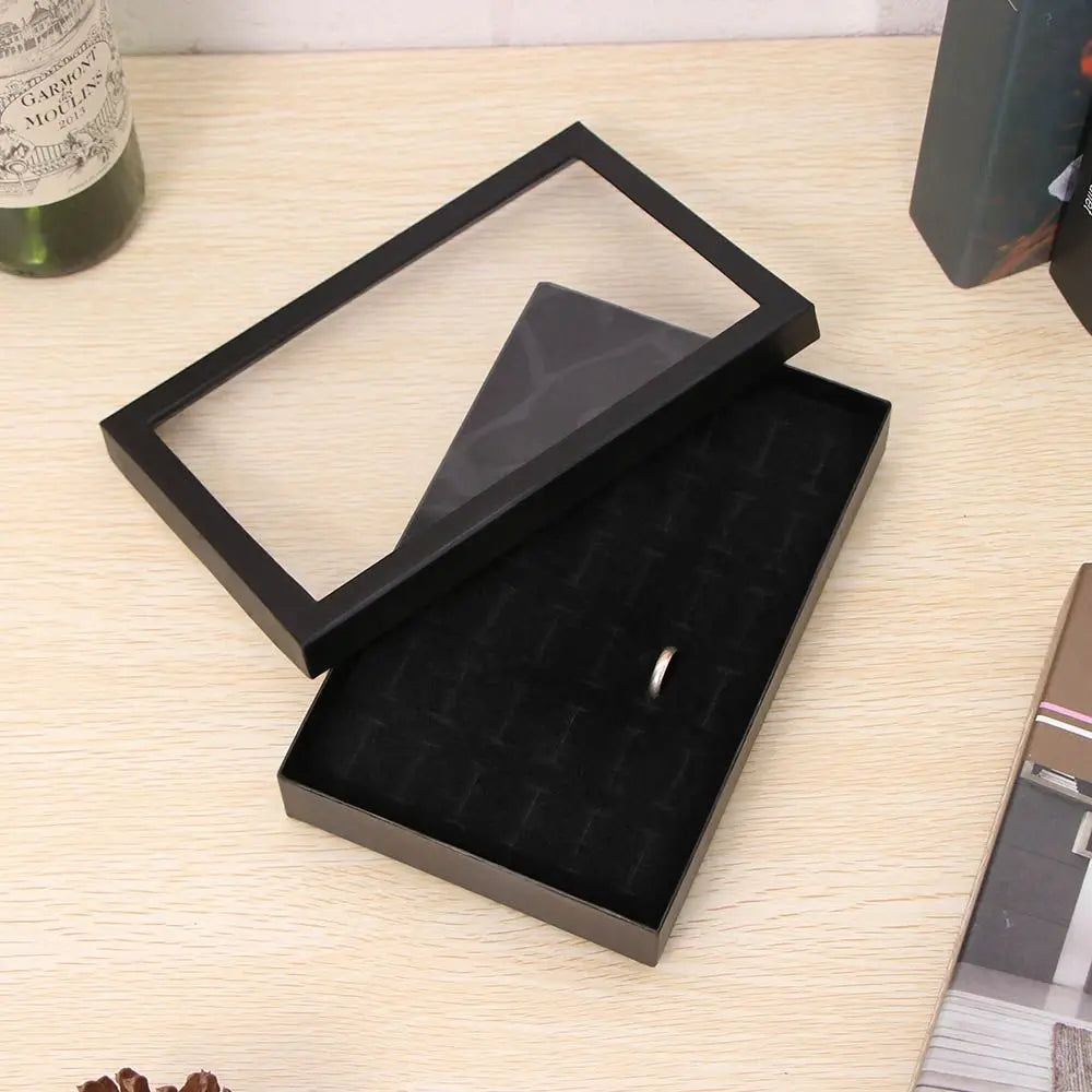 36-Slot Jewelry Organizer Box – Ring & Ear Stud Display Case
