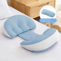 U-Shaped Pregnancy Pillow – Body & Waist Support for Side Sleep