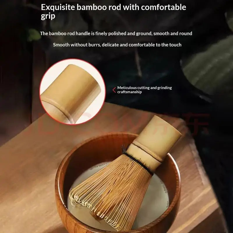 Bamboo Matcha Whisk 120 Prongs | Japanese Chasen Tea Tool