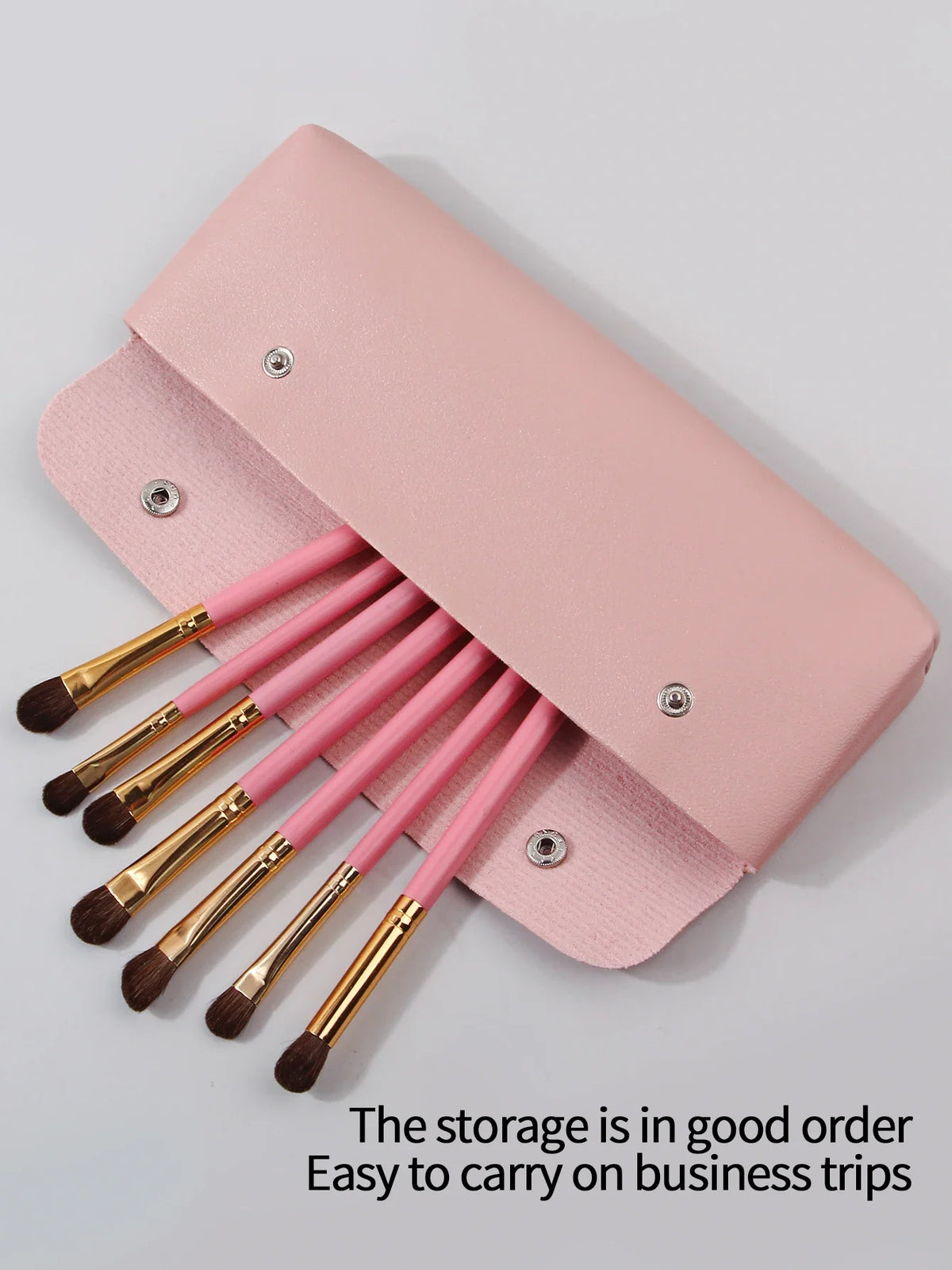 Large Makeup Brush Storage Bag – Travel Toiletry & Stationery Pouch