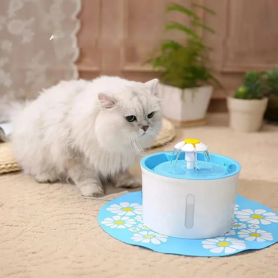 1.6L Auto Cat Water Fountain with Filter | Pet Water Dispenser