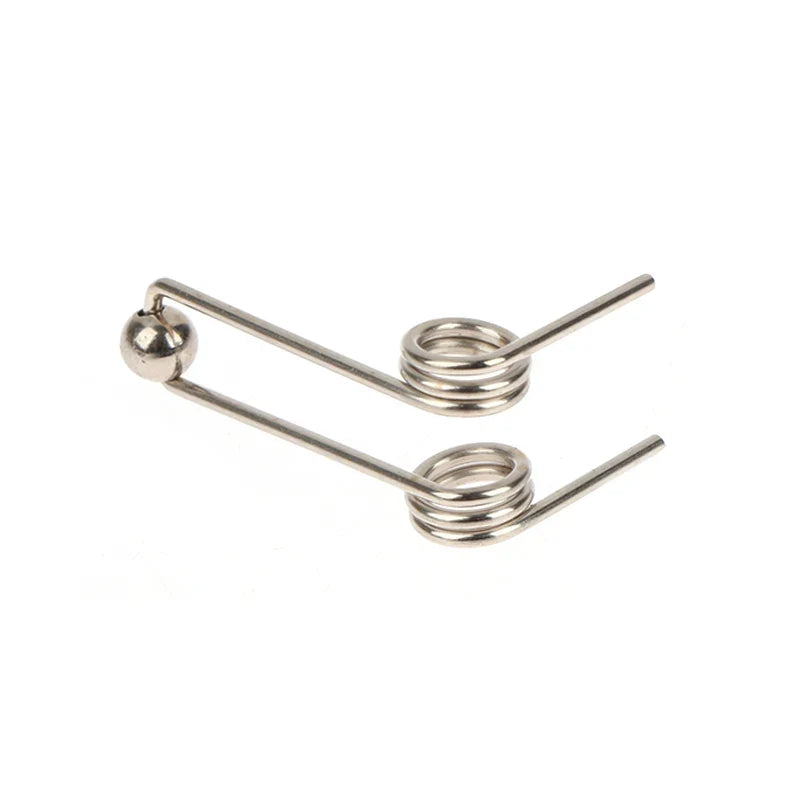2Pcs Curling Iron Replacement Torsion Spring 1.2mm – 24–30mm
