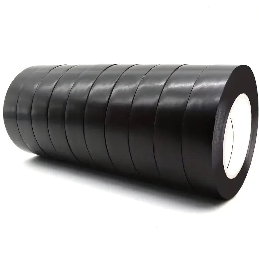 6-Roll Color PVC Electrical Tape – Flame Retardant & Waterproof