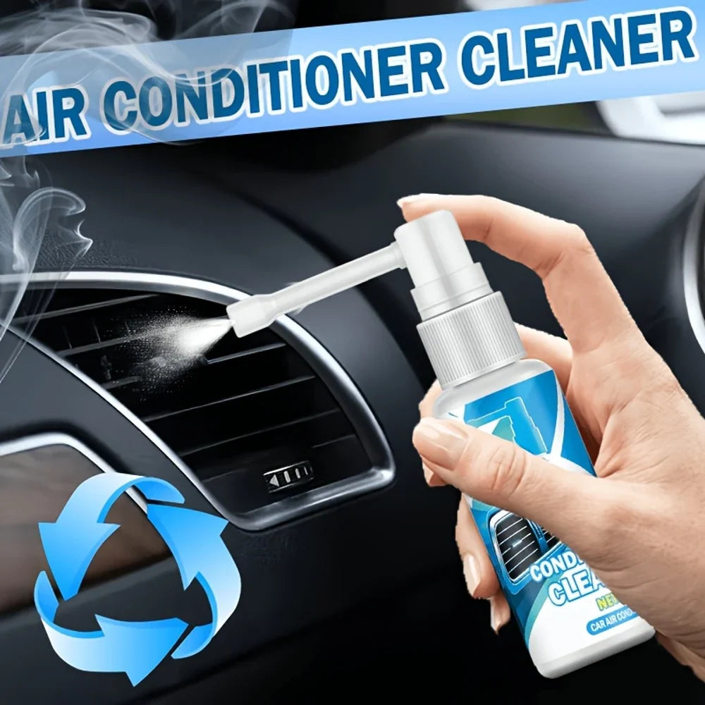 Car AC Cleaner & Polishing Spray – No-Rinse Formula 100ml