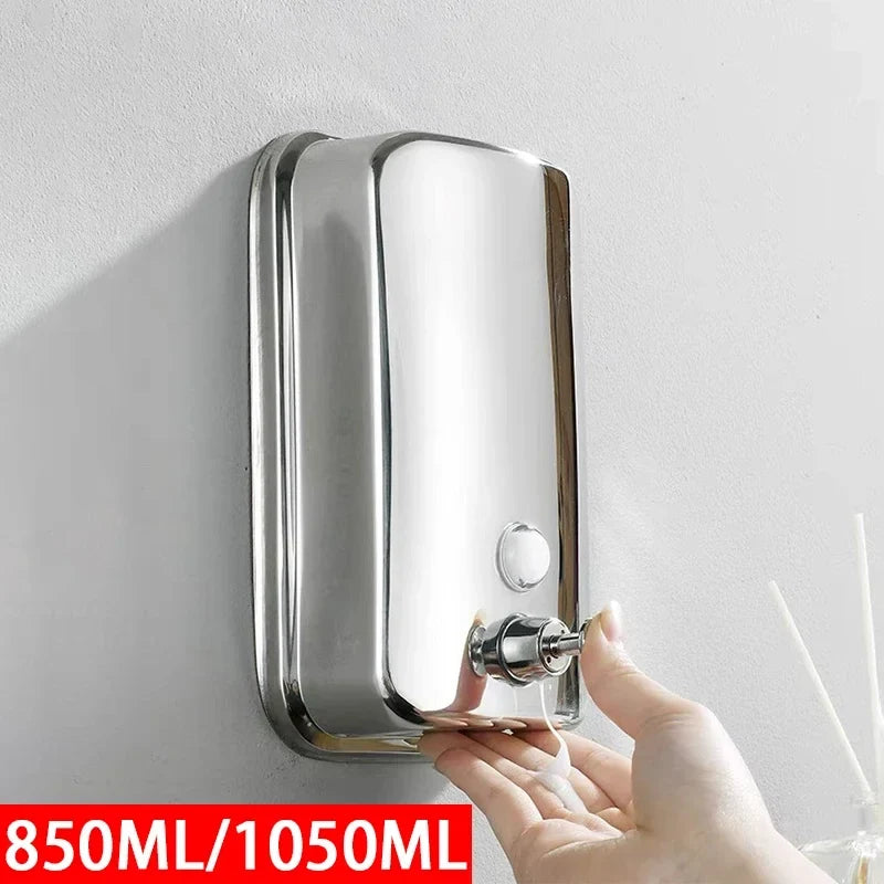 Wall Mount Stainless Steel Soap Dispenser 850ml/1050ml