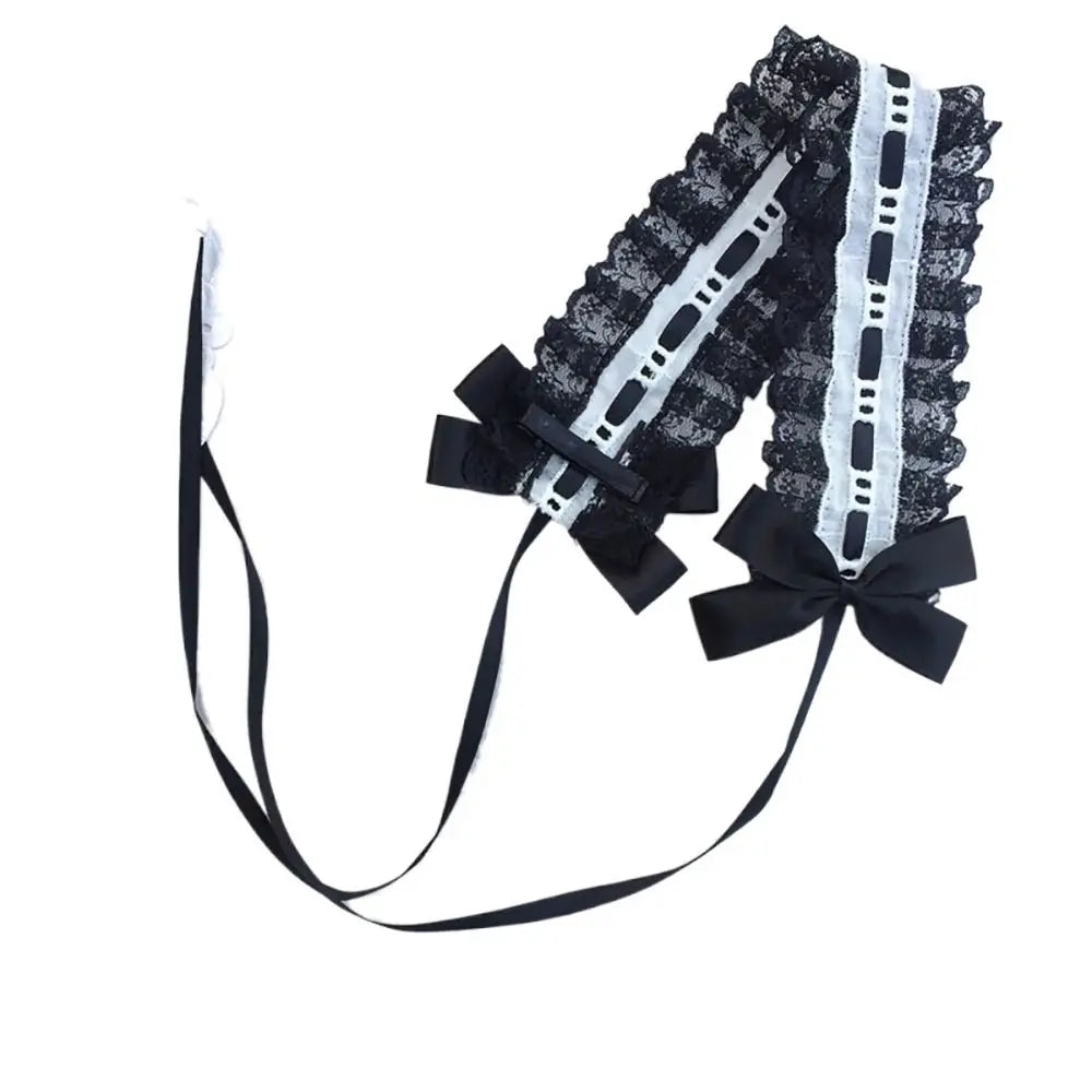 Lolita Headband Bowknot Sweet Lace Hairband | Cosplay Accessory