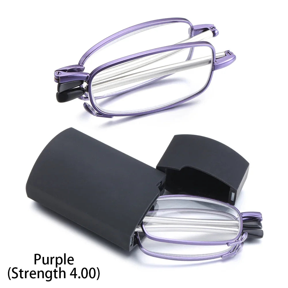 KLASSNUM Folding Reading Glasses +1.0–+4.0 | Unisex with Case