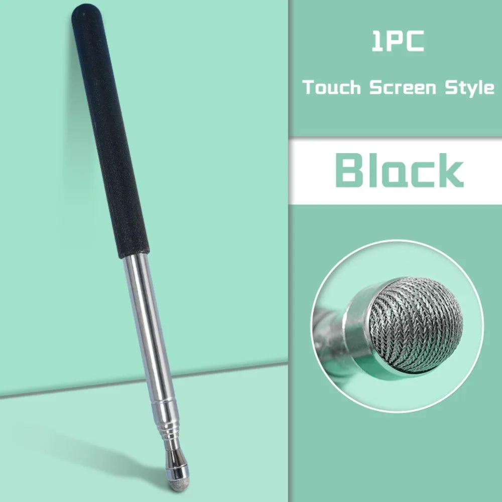 Telescopic Teaching Pointer Pen – Stainless Steel Touch Screen