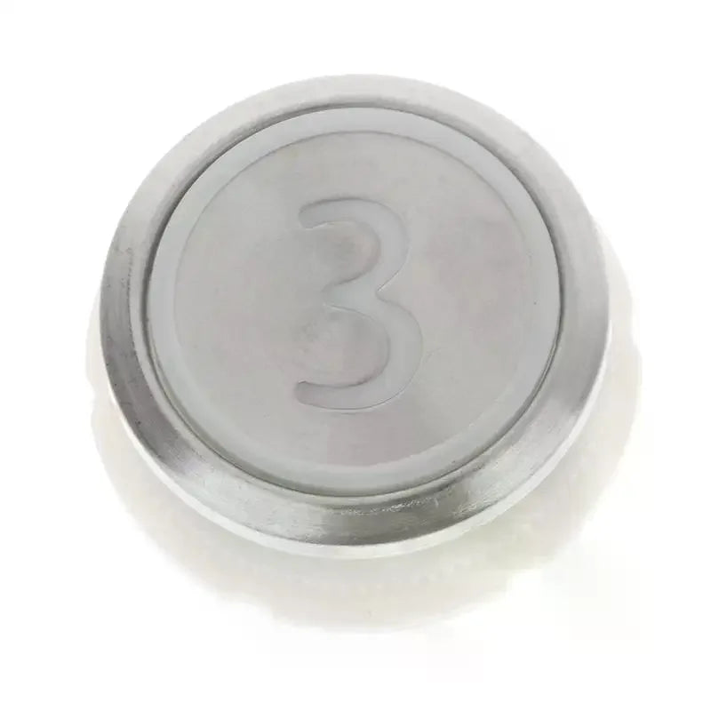 Round Stainless Steel Elevator Button – Floors 1-6 & Up/Down