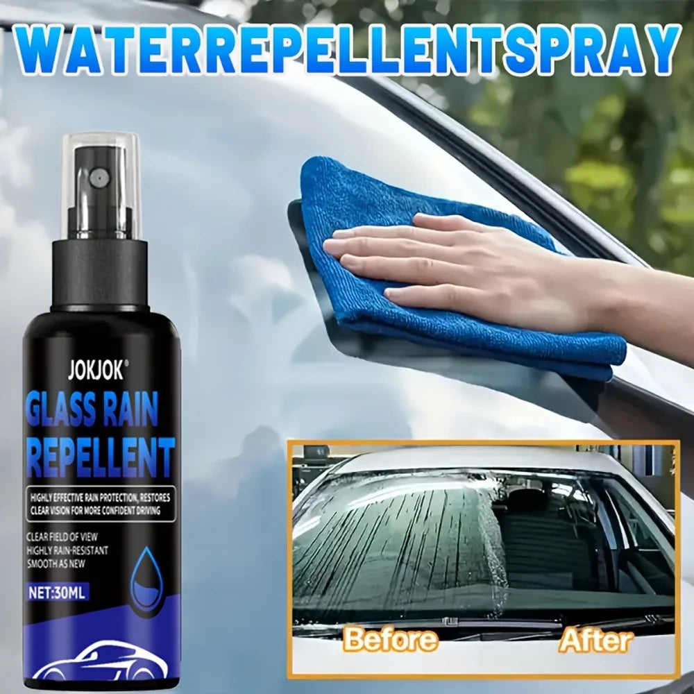 30ml Hydrophobic Glass Coating Spray – Car Windshield Water Repellent