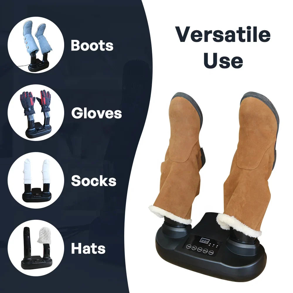110W Electric Boot & Shoe Dryer with Timer – CE Certified