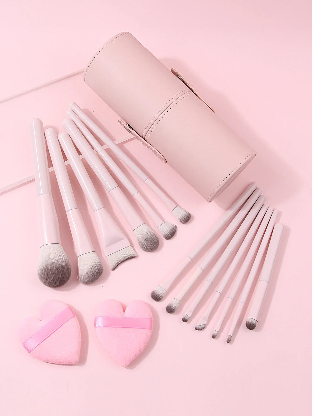 Professional 16-Piece Makeup Brush Set | Complete Travel Kit