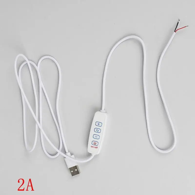 USB 5V 4-Key LED Dimmer Controller 2CH CCT Bicolor Switch