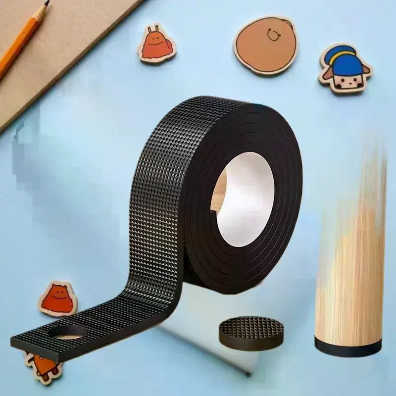 Non-Slip Self-Adhesive Rubber Furniture Pads – Floor Protectors