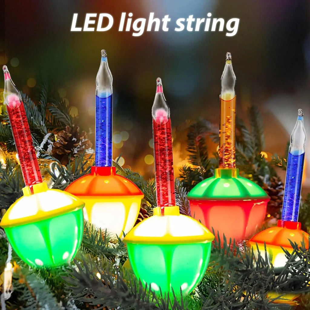 3-Pack LED Replacement Bubble Light Bulbs | Festival Outdoor Decor