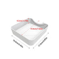 Washer Drain Pan with Lint Filter & Funnel | Front Load Washing Machine