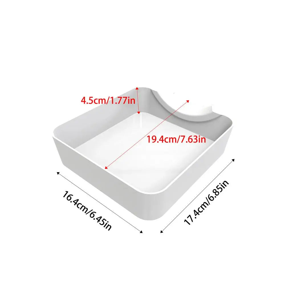 Washing Machine Drain Pan with Lint Filter & Funnel
