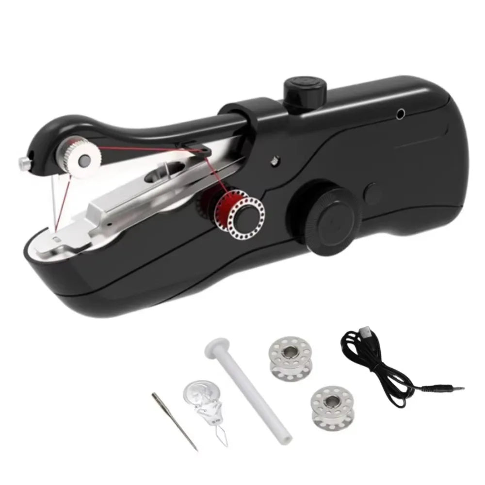 Mini Handheld Sewing Machine – Cordless Quick Stitch Kit