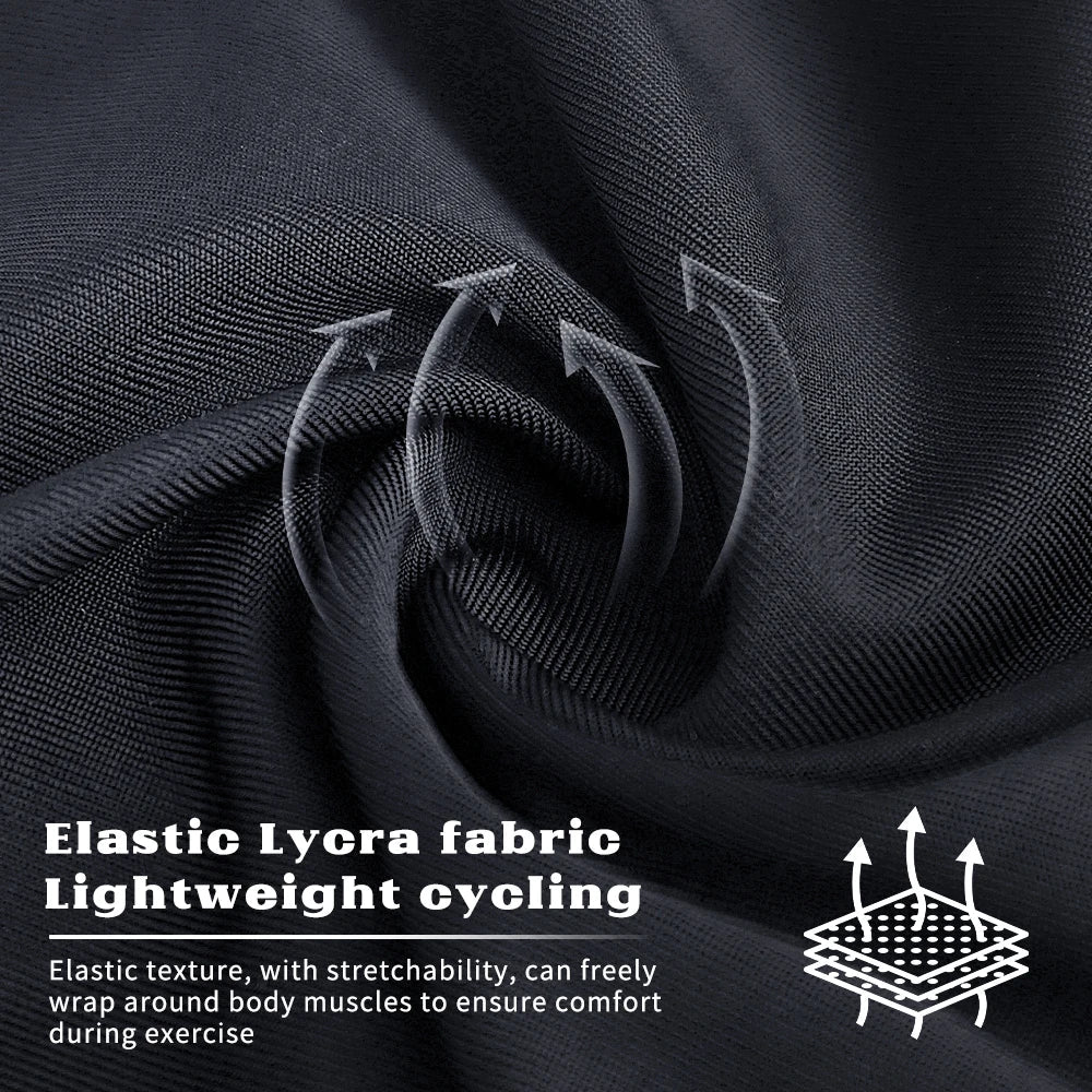 X-TIGER Men's 5D Gel Padded Cycling Bib Pants | Pro Lycra