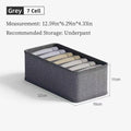Foldable Fabric Drawer Organizer for Underwear, Socks & Belts