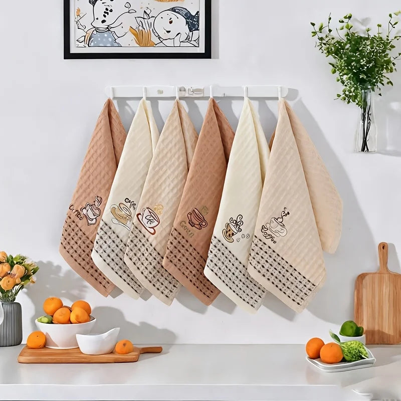 4-Pack Super Absorbent Reusable Kitchen Cleaning Towels