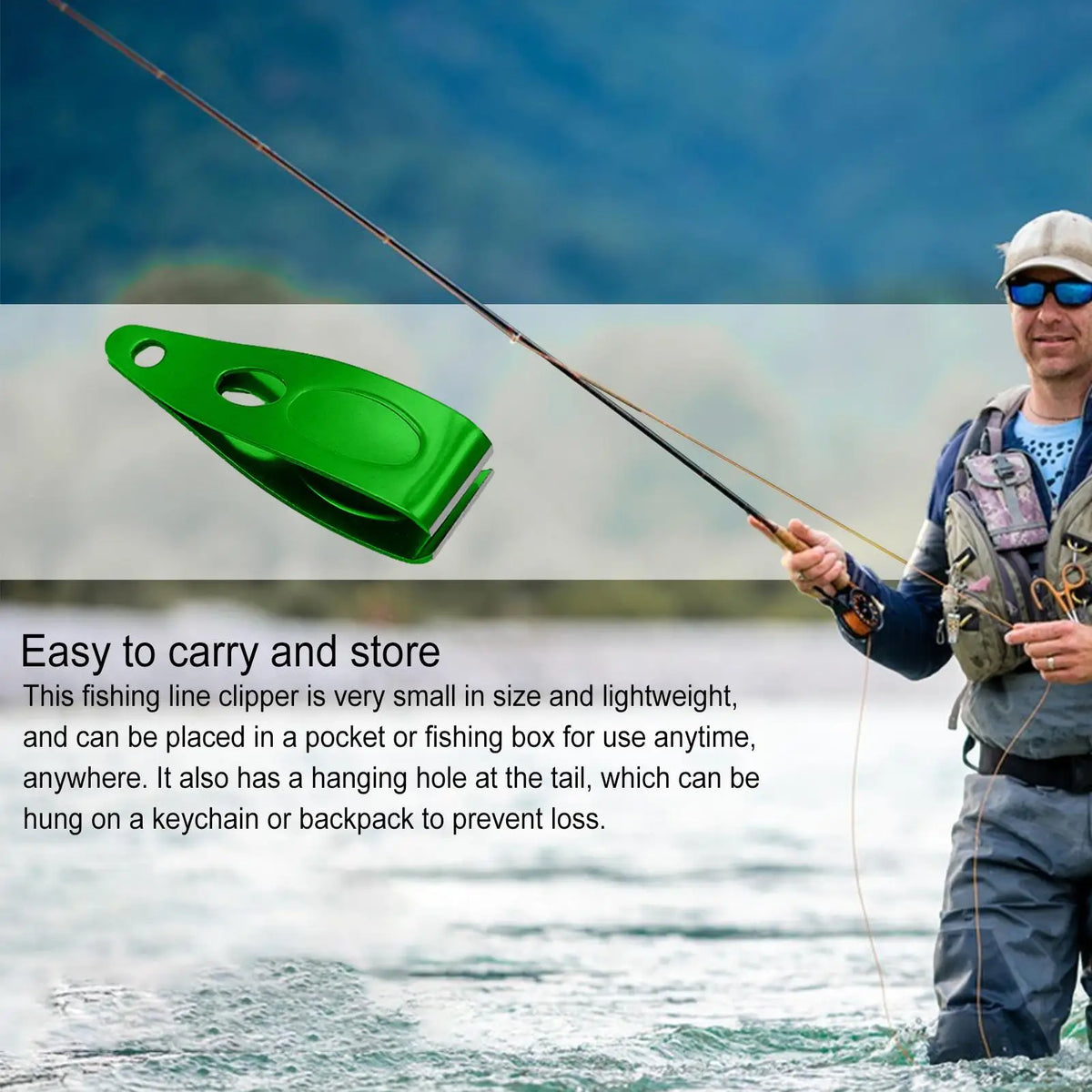 Mini Fly Line Cutter – Portable Fishing Line Trimmer