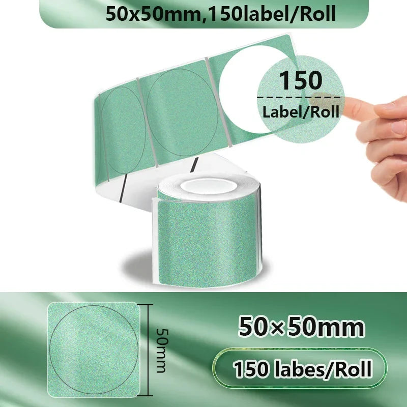Thermal Label Paper for Phomemo M110 M200 M220 – Adhesive Stickers