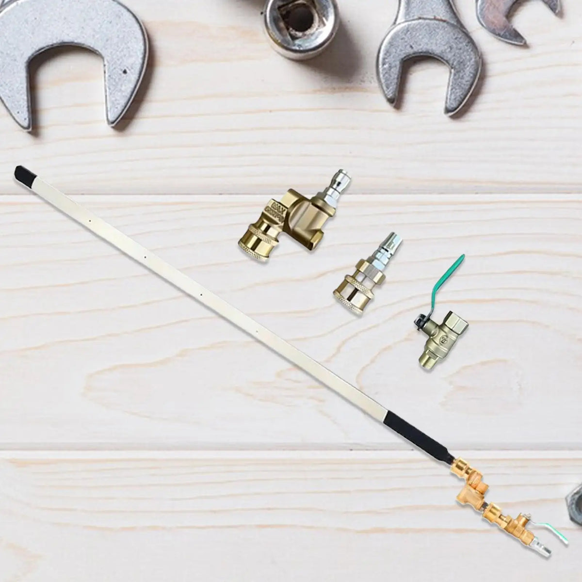 Radiator Cleaning Wand 180° Rotation Pressure Washer Tool