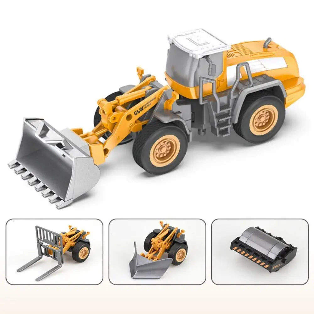 Kids Alloy Construction Vehicle Toy Set – 10 Styles | Excavator