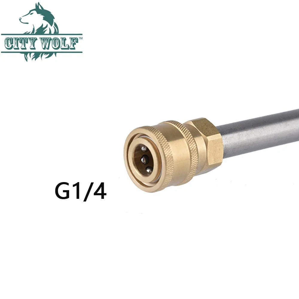 Metal Pressure Washer Lance – G1/4 Extension Wand for Karcher