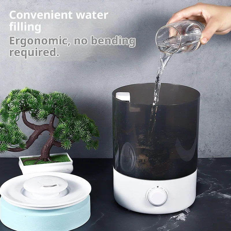 Ultrasonic Aromatherapy Humidifier | Color LED & Humidistat