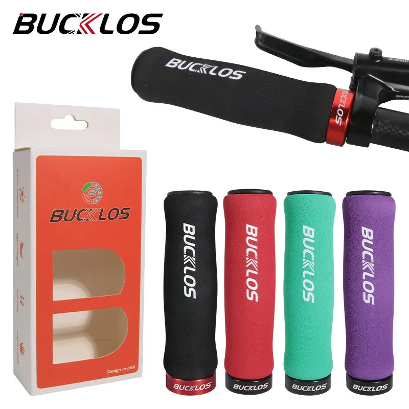 BUCKLOS MTB Bike Grips – Soft Sponge Handlebar Covers