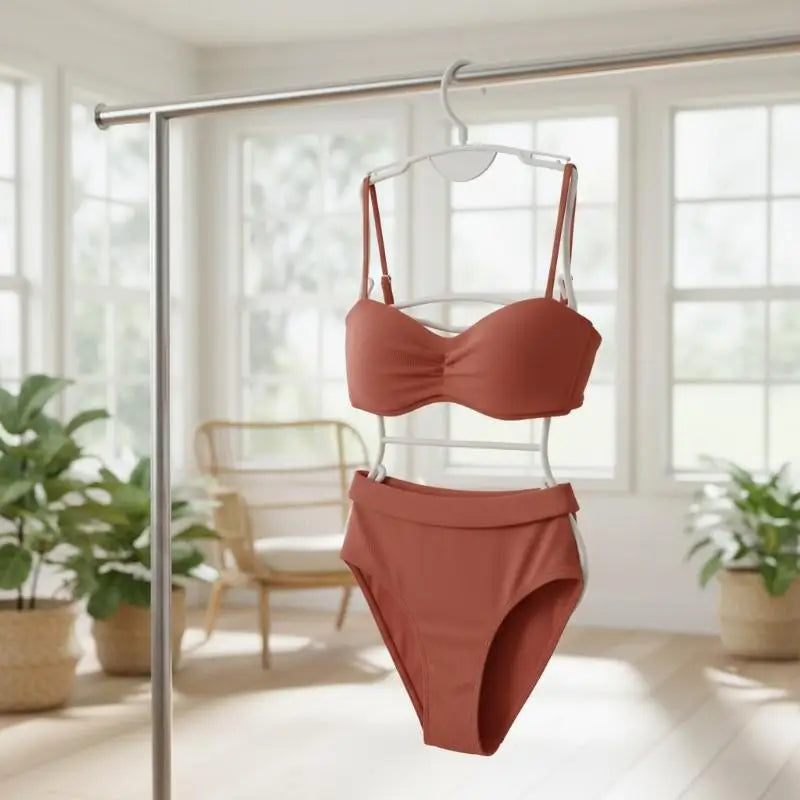 Body Shape Swimsuit & Lingerie Hanger – Foldable Closet Organizer