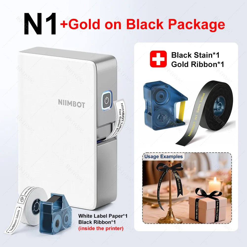 Niimbot N1 Thermal Transfer Label Printer – Bluetooth, 203dpi